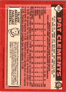 1986 O-Pee-Chee Pat Clements