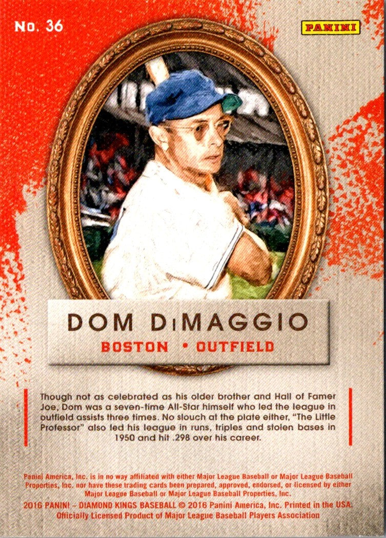 2016 Panini Diamond Kings Dom DiMaggio