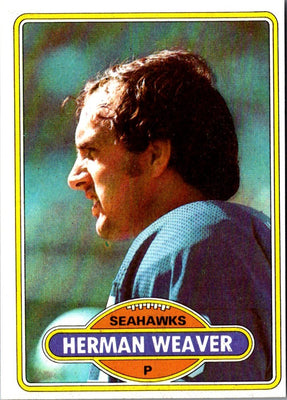 1980 Topps Herman Weaver #379 NM-MT