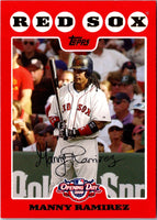 2008 Topps Opening Day Manny Ramirez #87