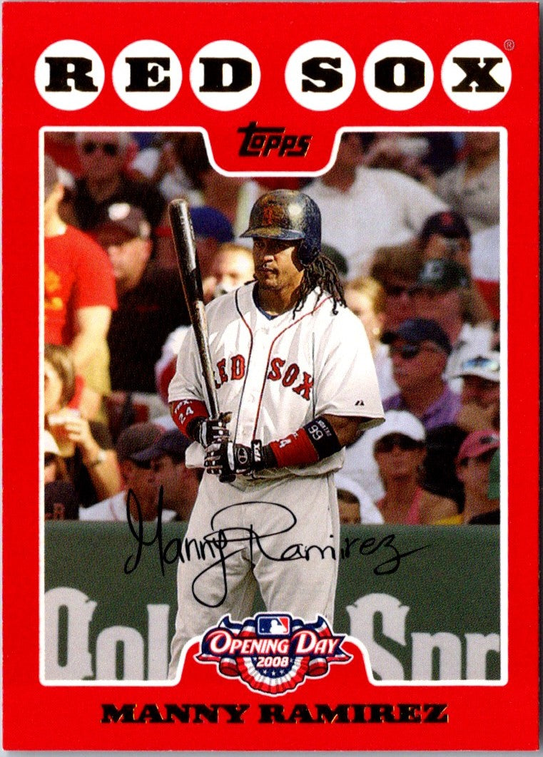 2008 Topps Opening Day Manny Ramirez