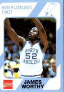 1989 Collegiate Collection North Carolina's Finest James Worthy
