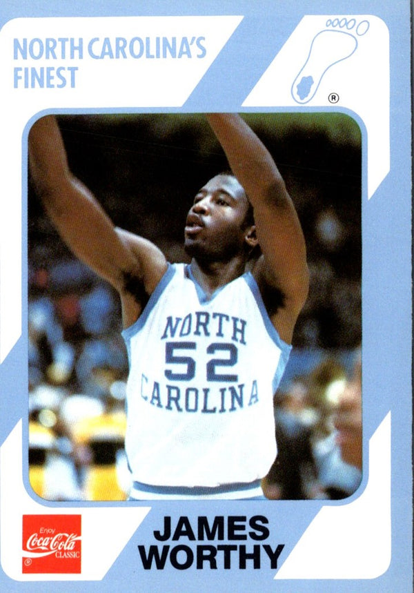 1989 Collegiate Collection North Carolina's Finest James Worthy #21