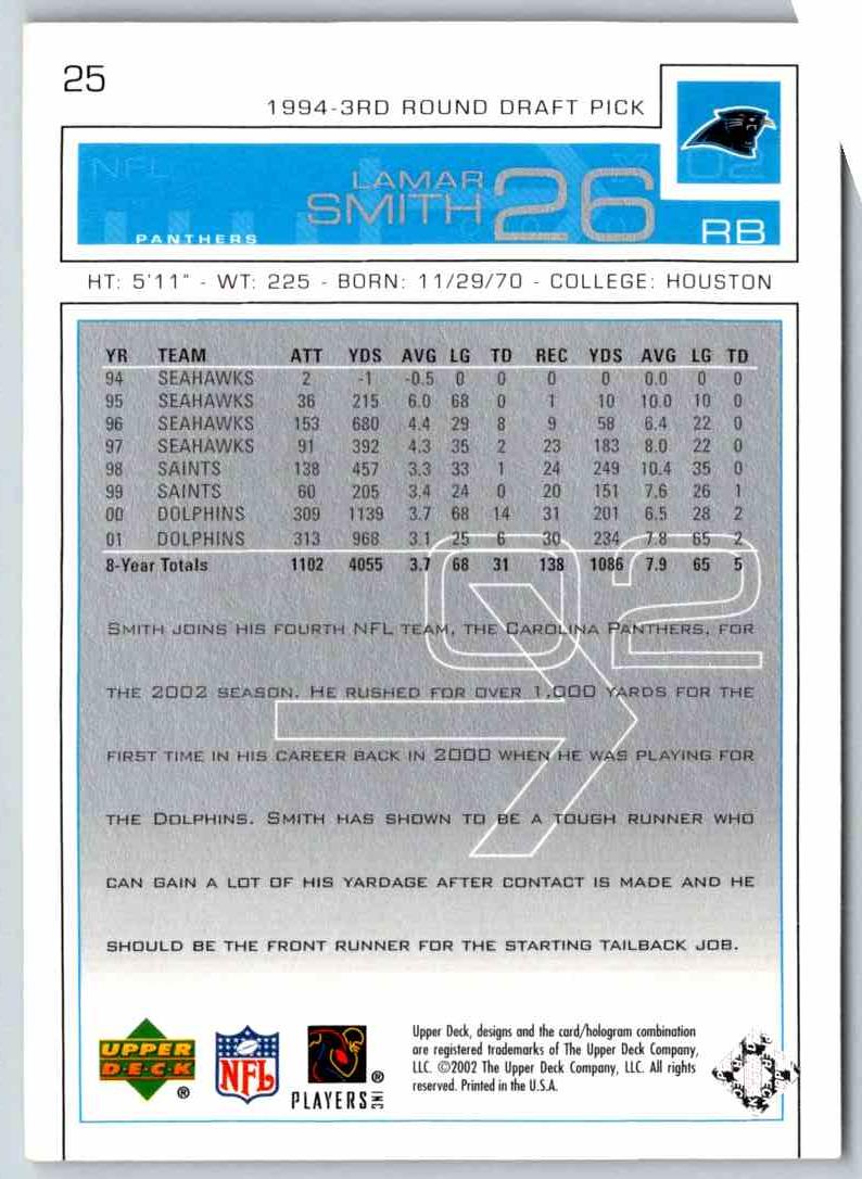 1998 Upper Deck Lamar Smith