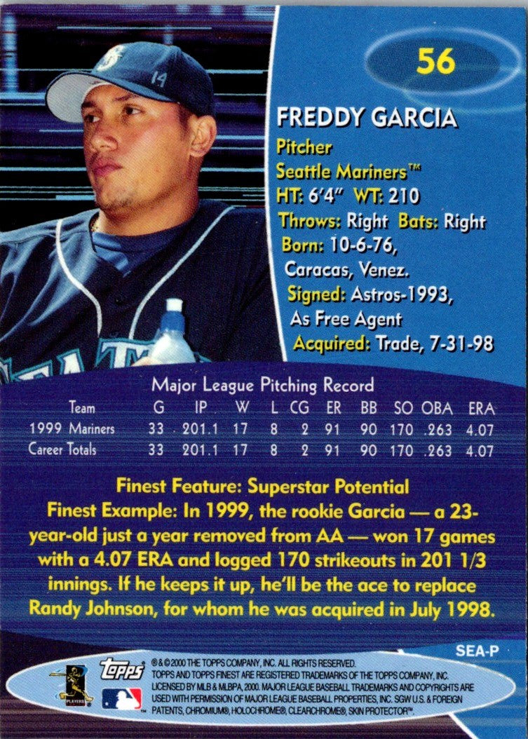 2000 Finest Freddy Garcia