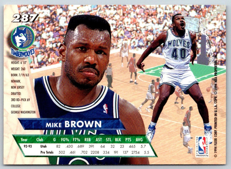 1993 Ultra Mike Brown