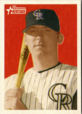 2006 Bowman Heritage Garrett Atkins #77