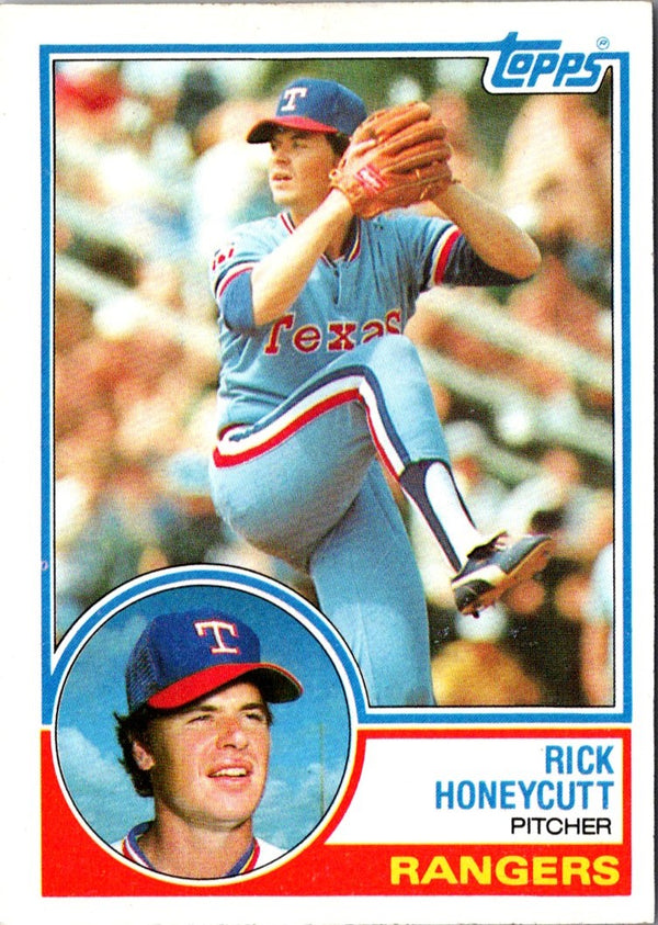 1983 Topps Rick Honeycutt #557