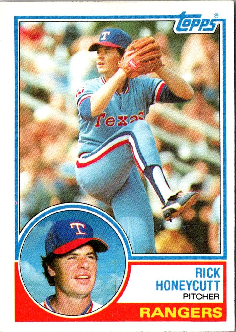 1983 Topps Rick Honeycutt