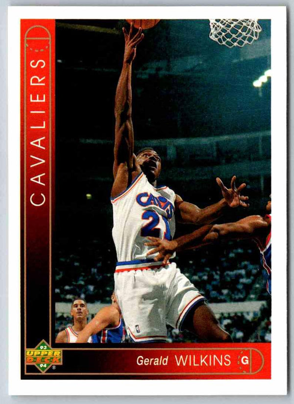 1993 Upper Deck Gerald Wilkins #32