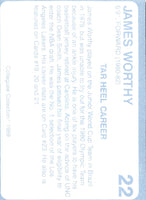 1989 Collegiate Collection North Carolina's Finest James Worthy #22