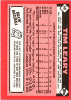 1986 Topps Traded Tim Leary #64T