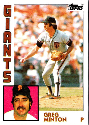 1984 Topps Greg Minton #205