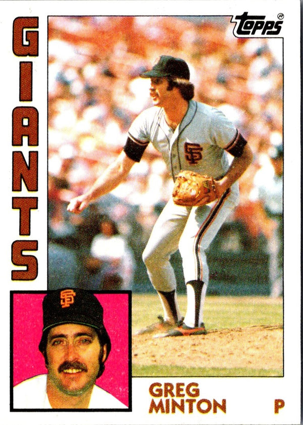 1984 Topps Greg Minton #205