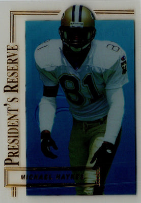1996 Collector's Edge President's Reserve Michael Haynes #327