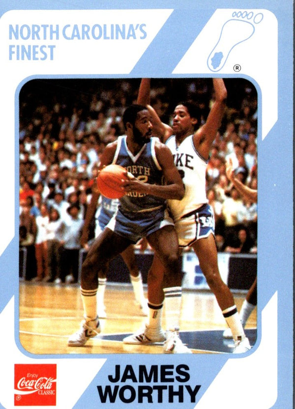 1989 Collegiate Collection North Carolina's Finest James Worthy #22