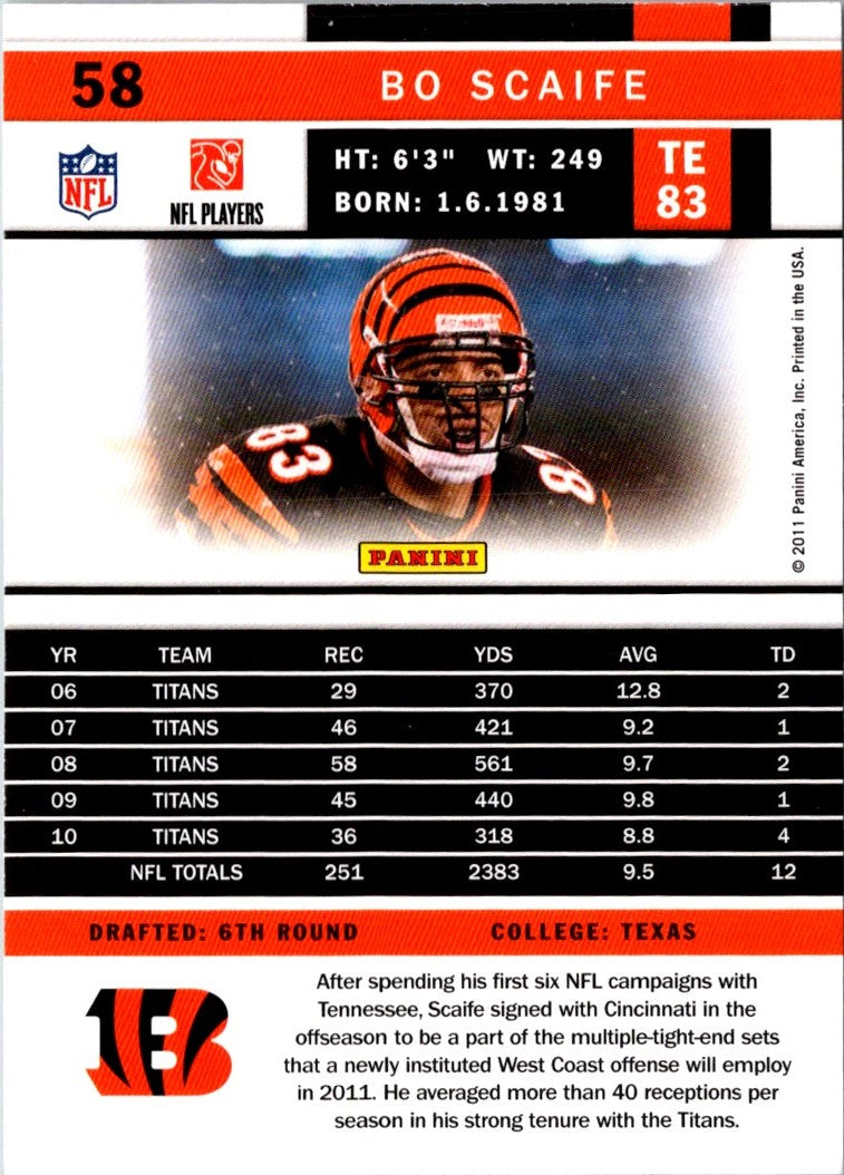 2011 Score Bo Scaife