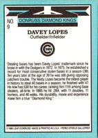 1986 Leaf Davey Lopes #9