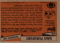 1981 Topps Dave Pureifory #296