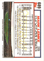 1992 Topps Mark Lemke #689