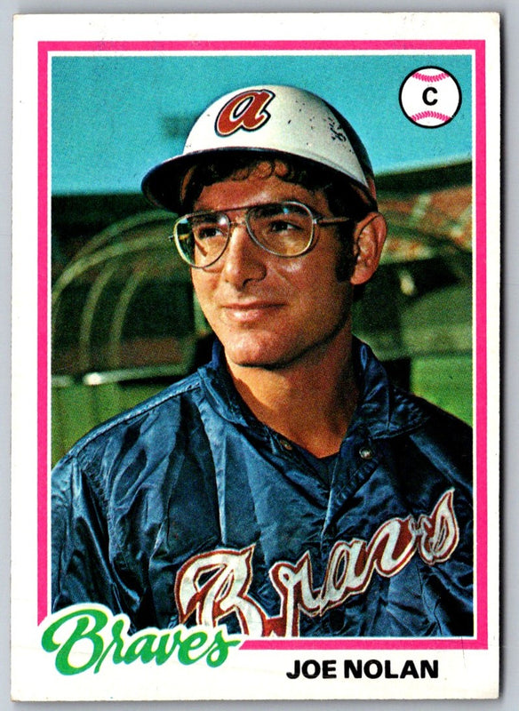 1978 Topps Joe Nolan #617 Rookie
