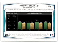 2014 Bowman Draft Picks & Prospects Austin Cousino #DP82