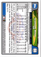 2008 Topps Opening Day Aaron Hill #64