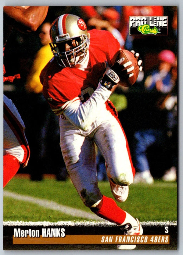 1995 Pro Line Merton Hanks #164