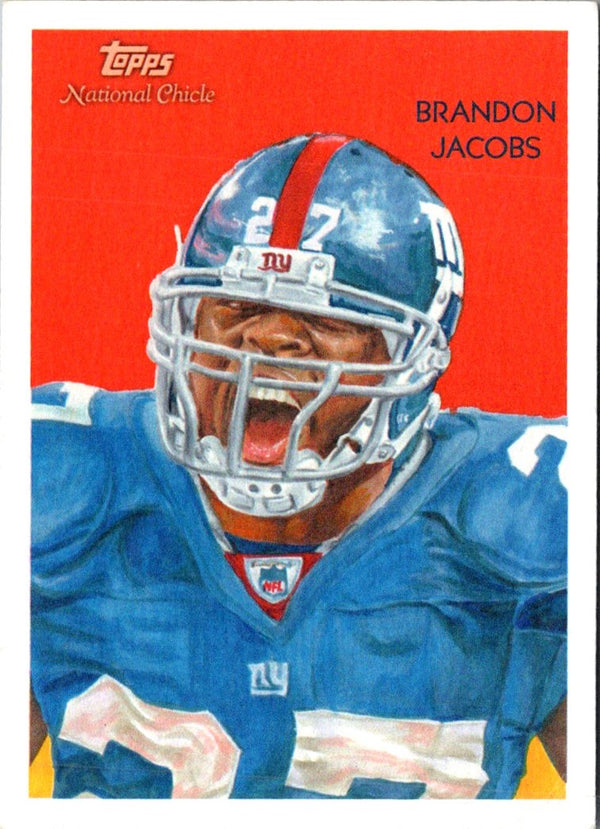 2009 Topps National Chicle Brandon Jacobs #C5