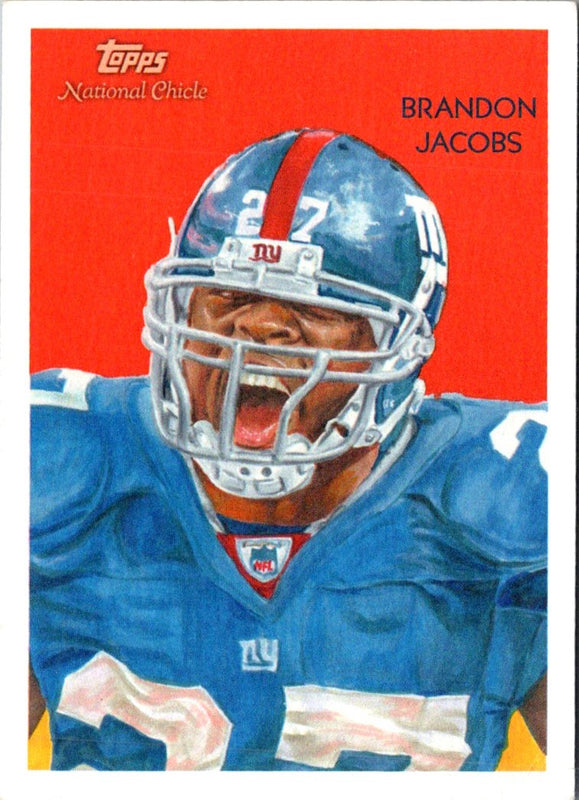 2009 Topps National Chicle Brandon Jacobs #C5