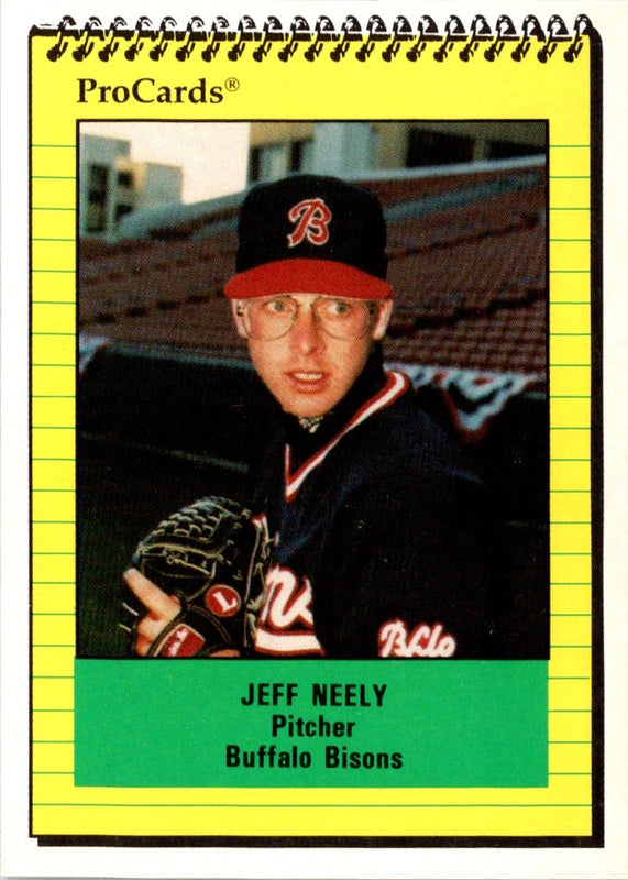 1991 ProCards Jeff Neely #539