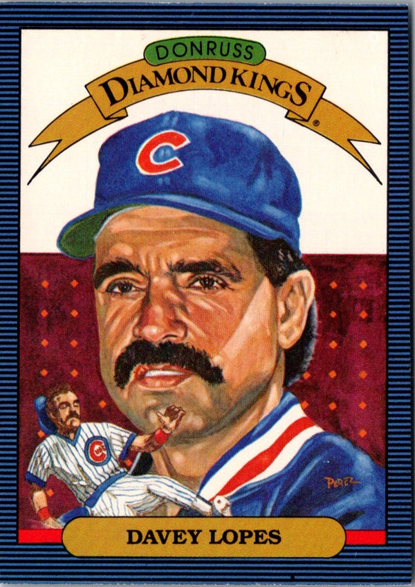 1986 Leaf Davey Lopes #9