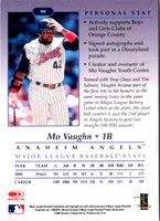 2001 Donruss Studio Mo Vaughn #99