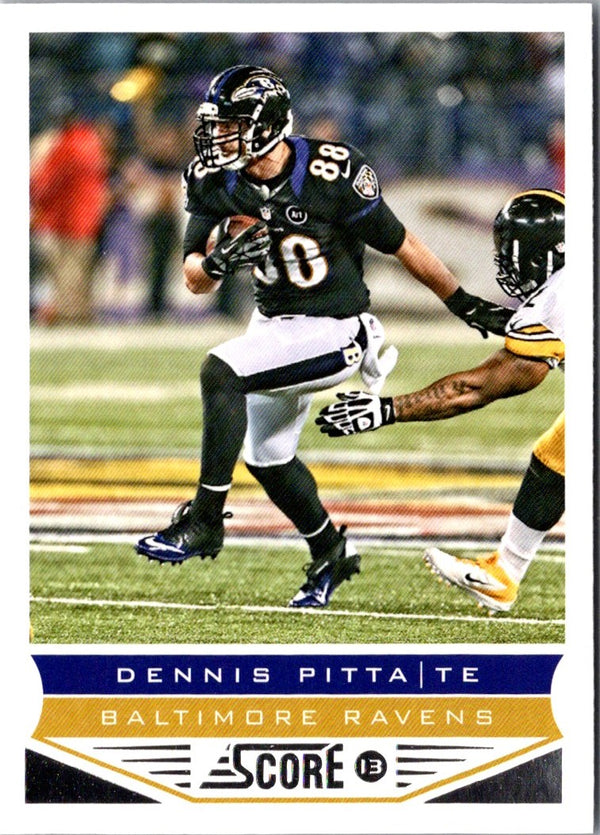 2013 Score Dennis Pitta #19