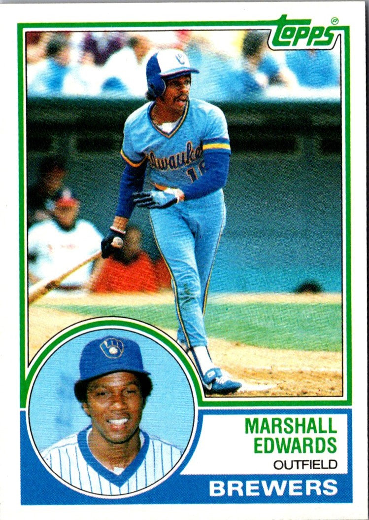 1983 Topps Marshall Edwards