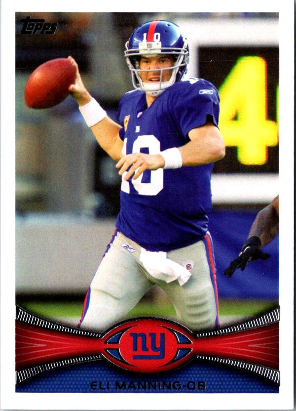 2012 Topps Eli Manning #300