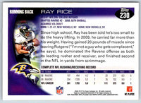 2011 Topps Football Ray Rice #230