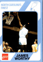 1989 Collegiate Collection North Carolina's Finest James Worthy #23