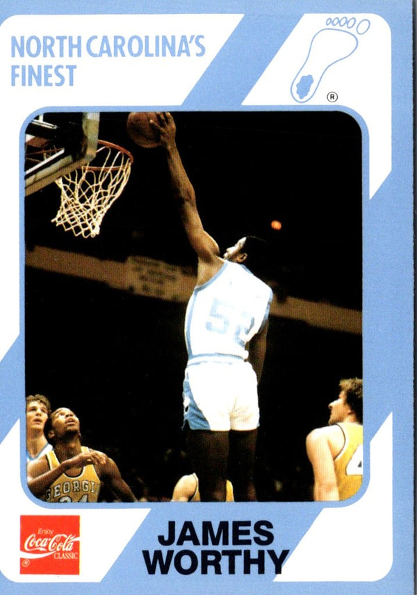 1989 Collegiate Collection North Carolina's Finest James Worthy #23