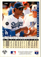 1994 Collector's Choice Ramon Martinez #190 Silver Signature