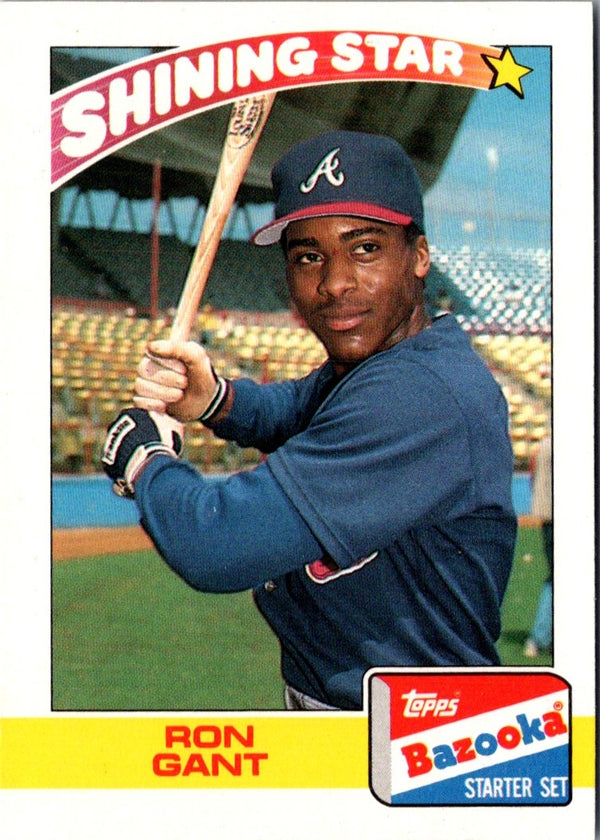 1989 Topps Bazooka Ron Gant #9