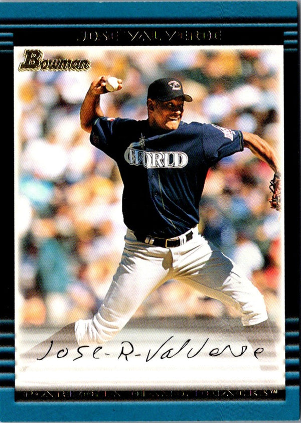 2002 Bowman Jose Valverde #271