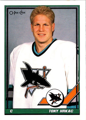 1991 O-Pee-Chee Tony Hrkac #241