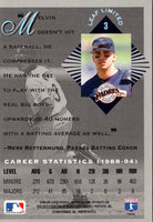 1994 Leaf Limited Melvin Nieves #3