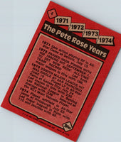 1986 Topps Pete Rose #1971