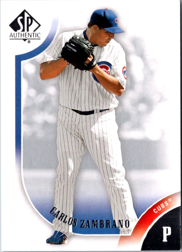 2008 Upper Deck Goudey Carlos Zambrano #38