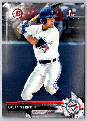2017 Bowman Draft Logan Warmoth #BD-194
