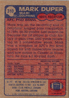 1985 Topps Mark Duper #310