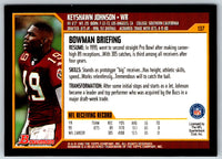 2000 Bowman Keyshawn Johnson #137