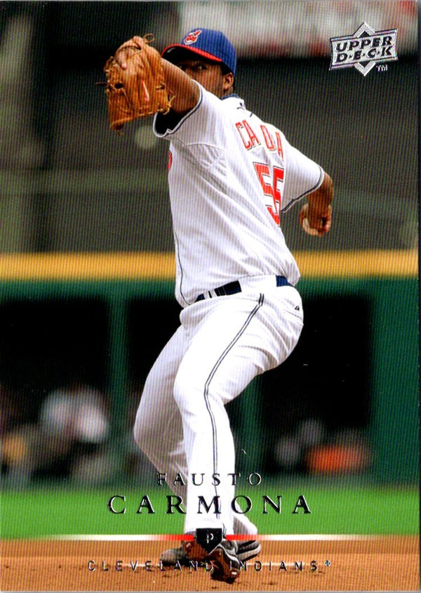 2008 Upper Deck Fausto Carmona #121